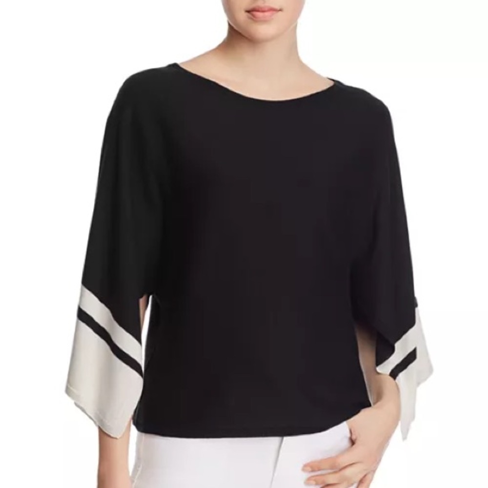 Eileen Fisher Black and White Sweater